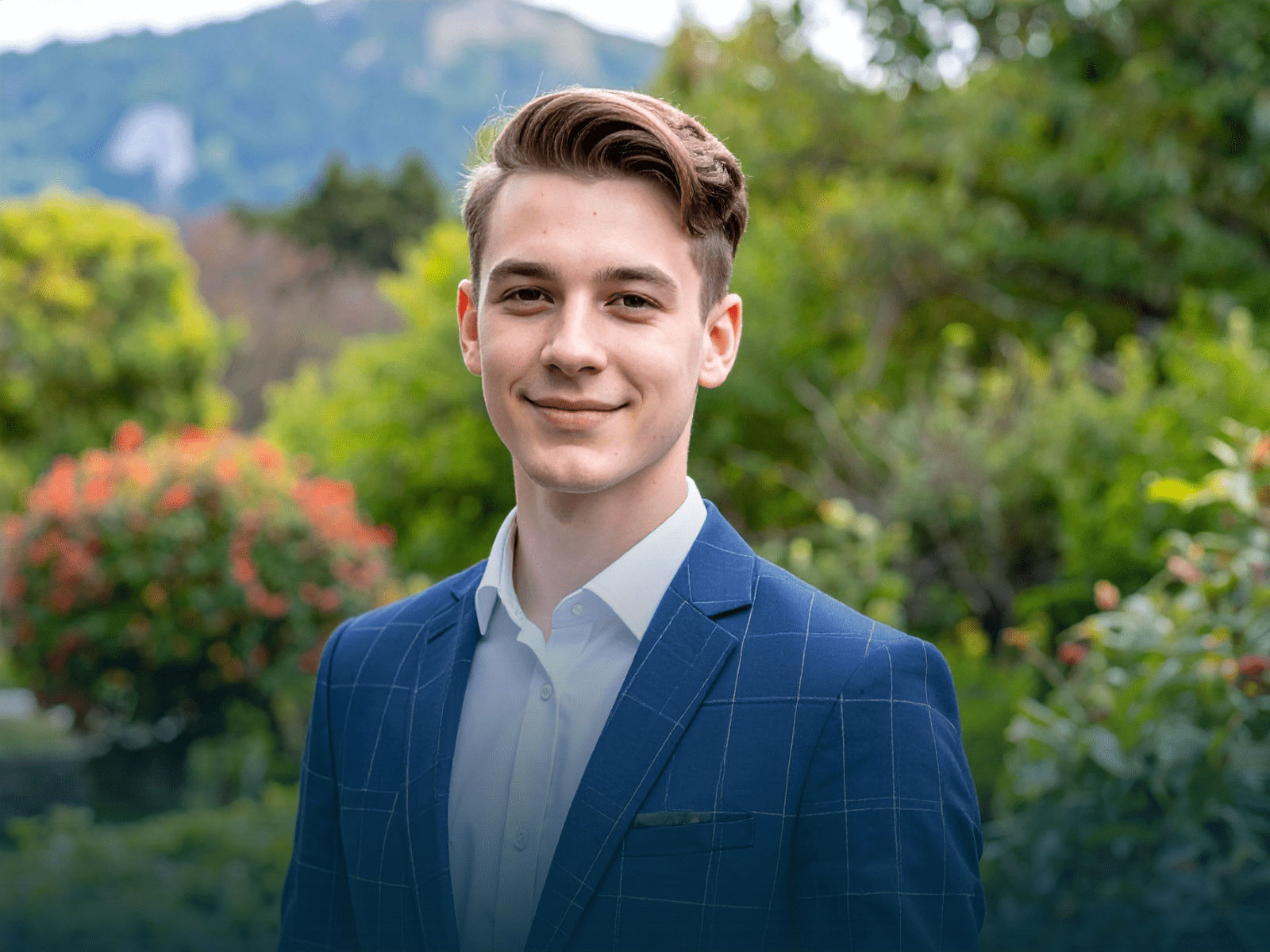 Gutt som skal konfirmere seg