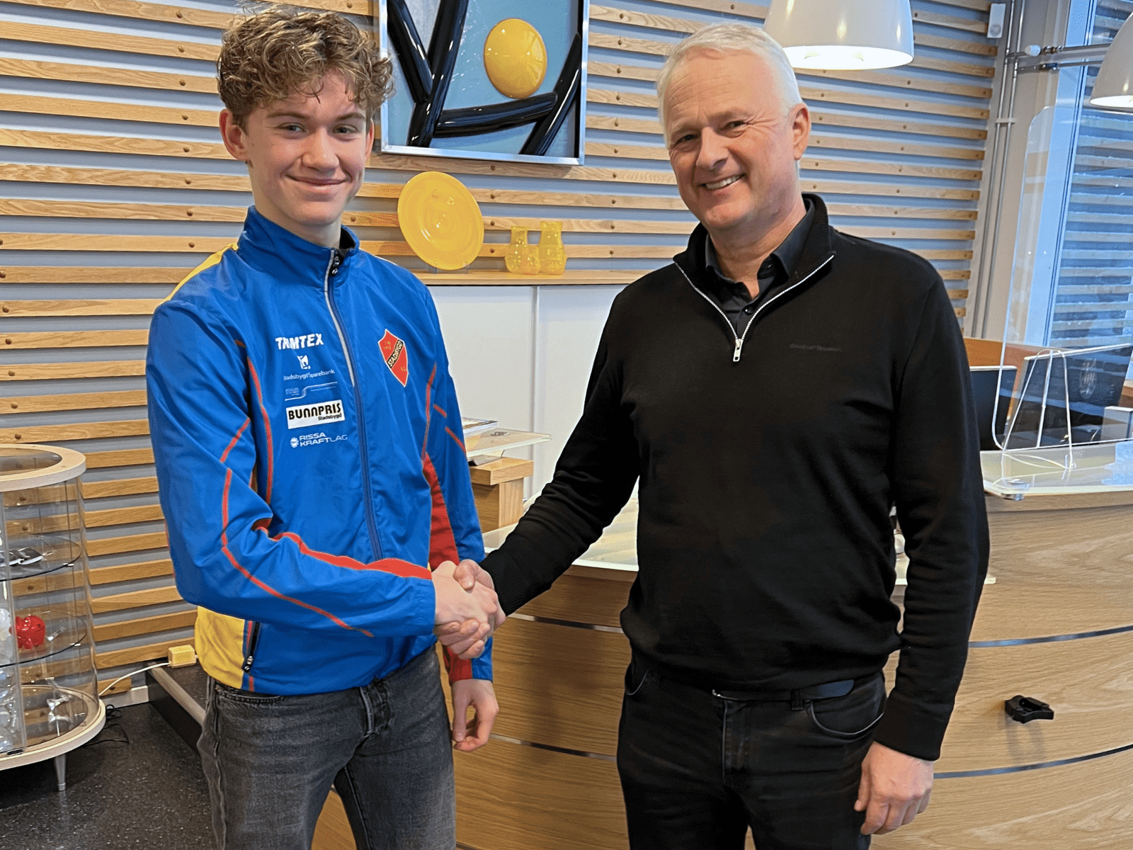 Sondre Svarholt og Ola Setsaas