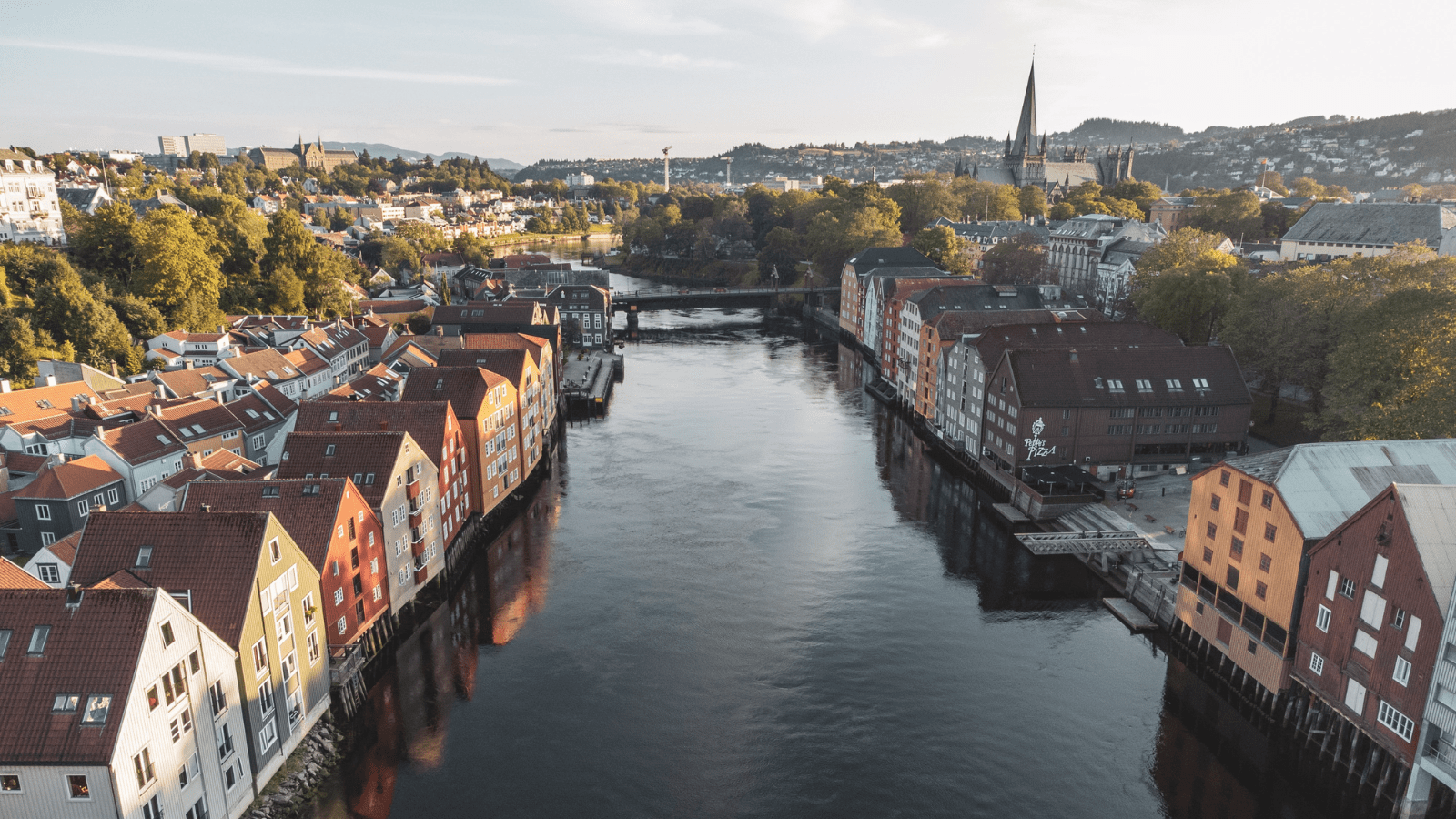 Bilde over Trondheim Bakklandet
